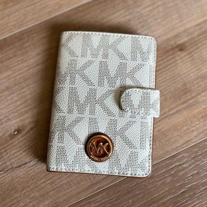 Michael Kors Signature Passport Wallet